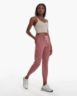 Performance Jogger - Long | Marsala Heather -TrendSphere VW303 LHMA SP23 W ECOMM PANTS BOTTOMS 2055 1x1 2cab5ef0 48be 4af8 a3a1 de2a75885518