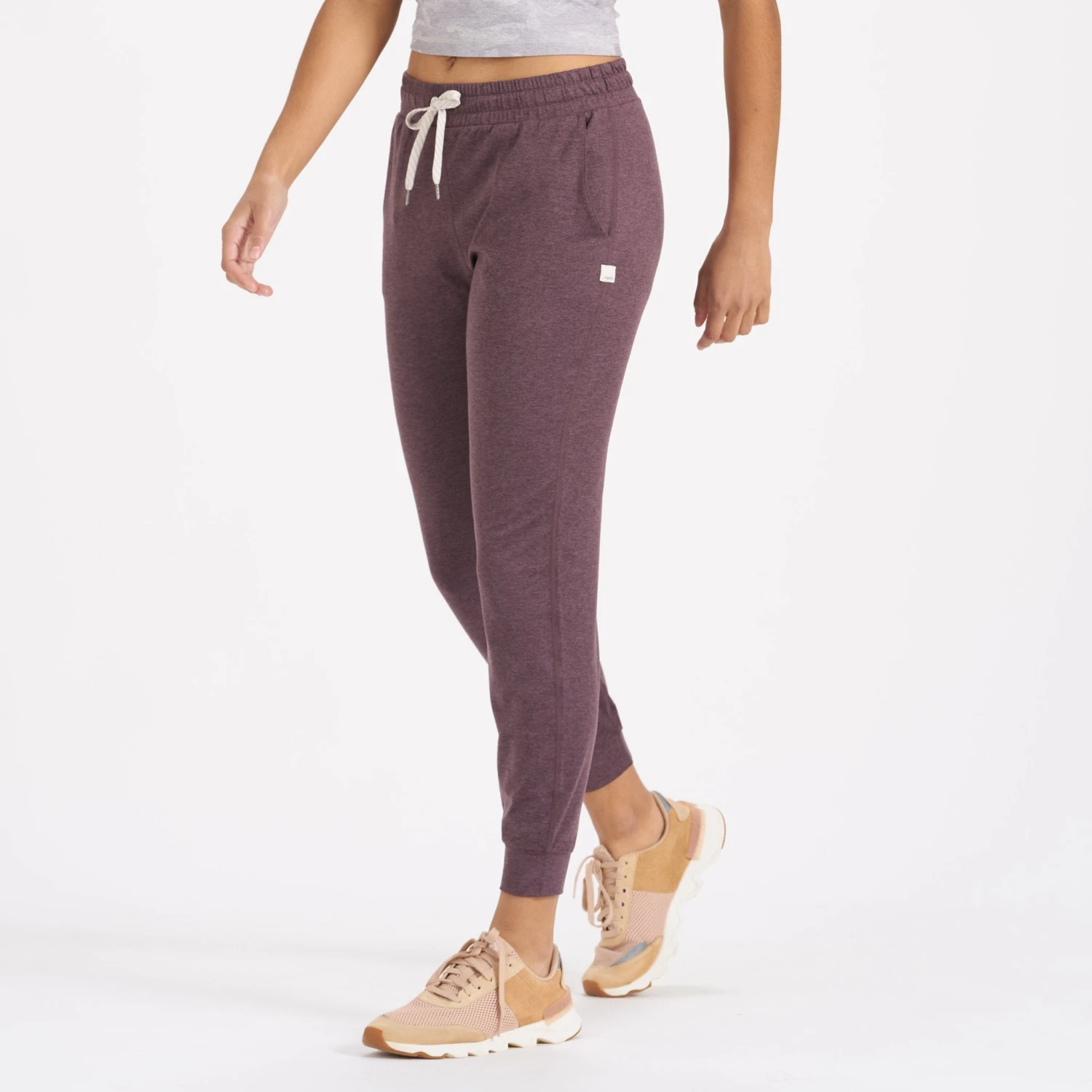 Performance Jogger - Long | Smoked Plum Heather 3 Performance Jogger - Long | Smoked Plum Heather