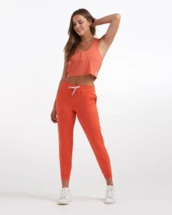 Performance Jogger | Grapefruit Heather -TrendSphere VW303GRF 0958
