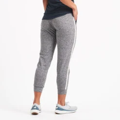 Performance Jogger | Heather Grey / Natural Stripe -TrendSphere VW303HNS 3