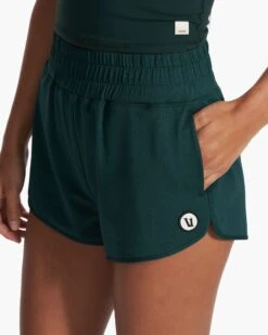 Micro Mesh Short | Grass -TrendSphere VW3054GRS FA23 W ECOMM SHORTS DETAIL 6