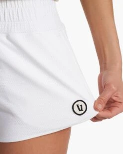 Micro Mesh Short | White 13 Micro Mesh Short | White -TrendSphere VW3054WHT FA23 W ECOMM SHORTS DETAIL 6