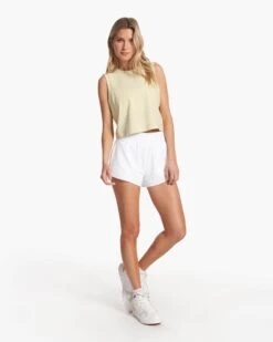 Micro Mesh Short | White 12 Micro Mesh Short | White -TrendSphere VW3054WHT FA23 W ECOMM SHORTS FULL 2