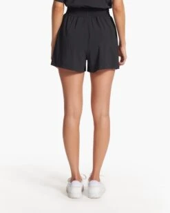 Villa Romper | Black -TrendSphere VW3056BLK FA23 W ECOMM SHORTS FULL 2