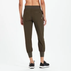 Summits Woven Jogger | Evergreen -TrendSphere VW324EVG 3