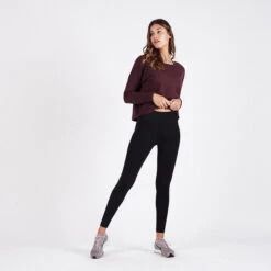 Pace High Rise Legging | Black -TrendSphere VW329BLK 1