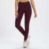Pace High Rise Legging | Cerise 2 Pace High Rise Legging | Cerise -TrendSphere VW329CER 1
