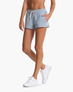 Halo Performance Short | Light Cloud Heather