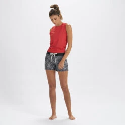 Sea Bound Boardshort | Charcoal Leaf -TrendSphere VW344CHL 4copy