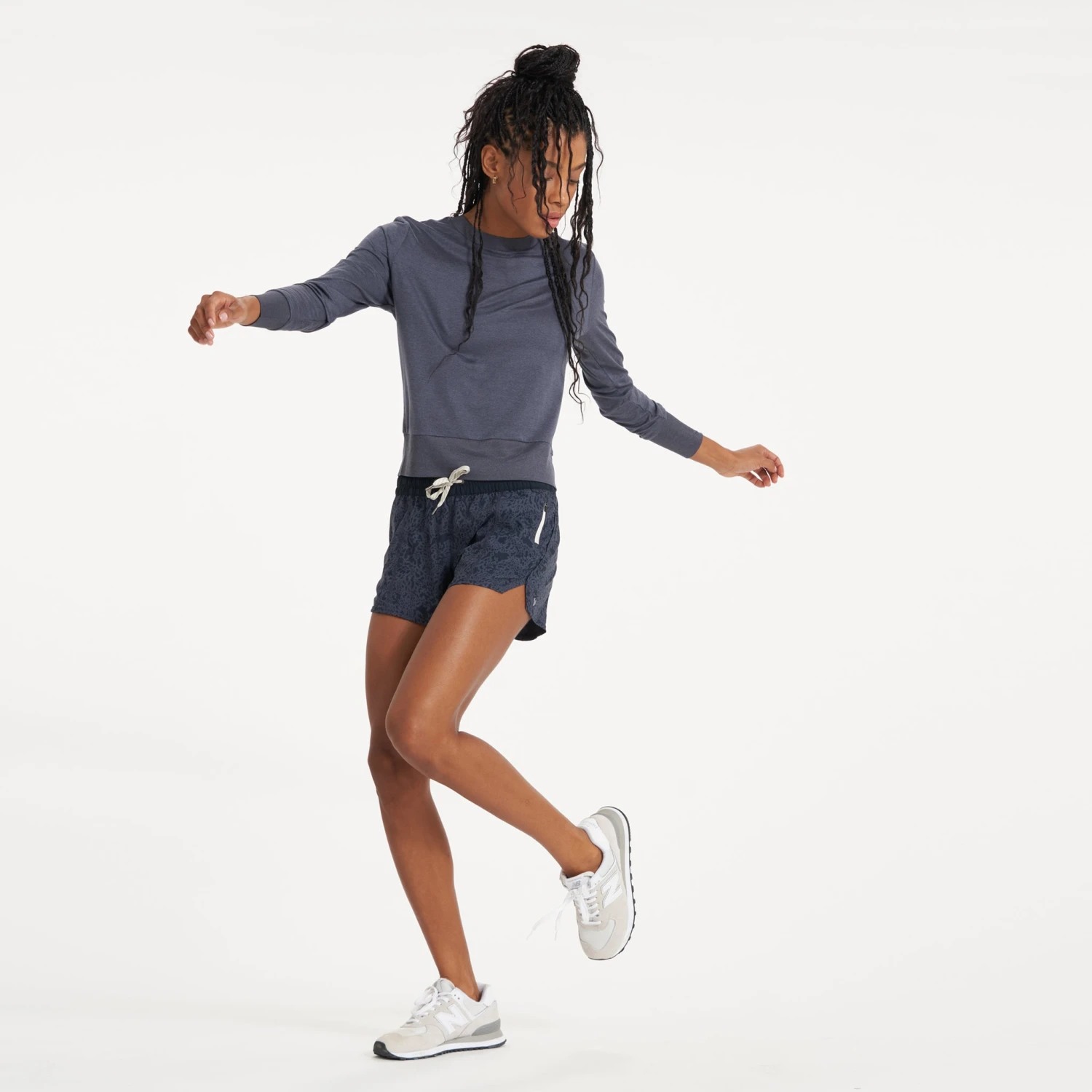 Clementine Short 4 | Azure Speckled Camo 6 Clementine Short 4 | Azure Speckled Camo - Image 4