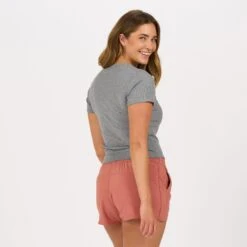 Pose Fitted Tee | Medium Heather Grey 13 Pose Fitted Tee | Medium Heather Grey -TrendSphere VW367CIN 3161