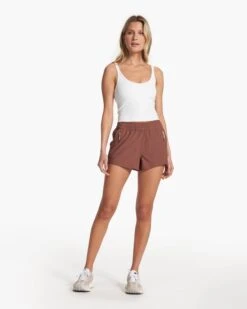 Dash Short | Hazelnut -TrendSphere VW367HZN FA23 W ECOMM SHORTS FULL 3
