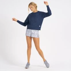 Long-Sleeve Halo Crew | Navy Heather -TrendSphere VW369PGC 4 8d52e8b6 ed57 4515 bac4 c2ed4ac7c0c9