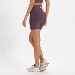 Clean Elevation Shorty | Smoked Plum Heather -TrendSphere VW371SPH 3
