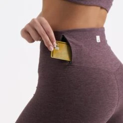 Clean Elevation Shorty | Smoked Plum Heather -TrendSphere VW371SPH 6