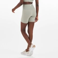 Rib Studio Short | Eucalyptus -TrendSphere VW376EUC 01904