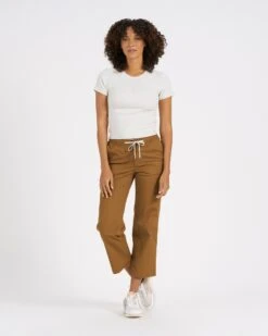 Pose Fitted Tee | White Heather -TrendSphere VW385DOR 0951