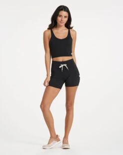 Halo Vintage Short | Black Heather -TrendSphere VW391HBK 1069