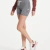 Halo Vintage Short | Heather Grey 1 Halo Vintage Short | Heather Grey -TrendSphere VW391HTG 0272