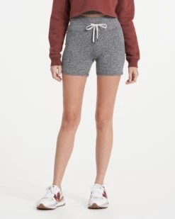 Halo Vintage Short | Heather Grey 17 Halo Vintage Short | Heather Grey -TrendSphere VW391HTG 0331