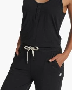 Falls Jumpsuit | Black Heather 12 Falls Jumpsuit | Black Heather -TrendSphere VW4004HBK SP23 W ECOMM PANTS 2392 DETAIL 1x1 99baf149 756c 499d bc6a 1c774d3f4401