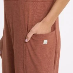 Breezy Jumpsuit | Copper Heather 11 Breezy Jumpsuit | Copper Heather -TrendSphere VW4006HCO 4715