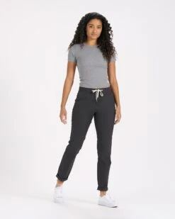 Womens Ripstop Pant - Long | Charcoal -TrendSphere VW401 LCCL 5