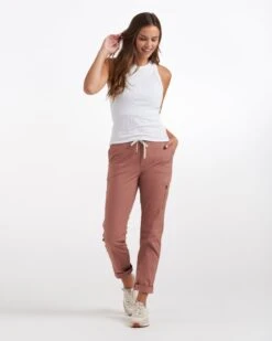 Womens Ripstop Pant - Long | Light Terracotta -TrendSphere VW401 LLTT 1345