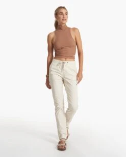 Womens Ripstop Pant-Long | Natural 13 Womens Ripstop Pant-Long | Natural -TrendSphere VW401 LNAT SP23 W ECOMM PANTS 3441 FULL 1x1 a1e72a03 a22f 4c9a ad0d 150161b37b44