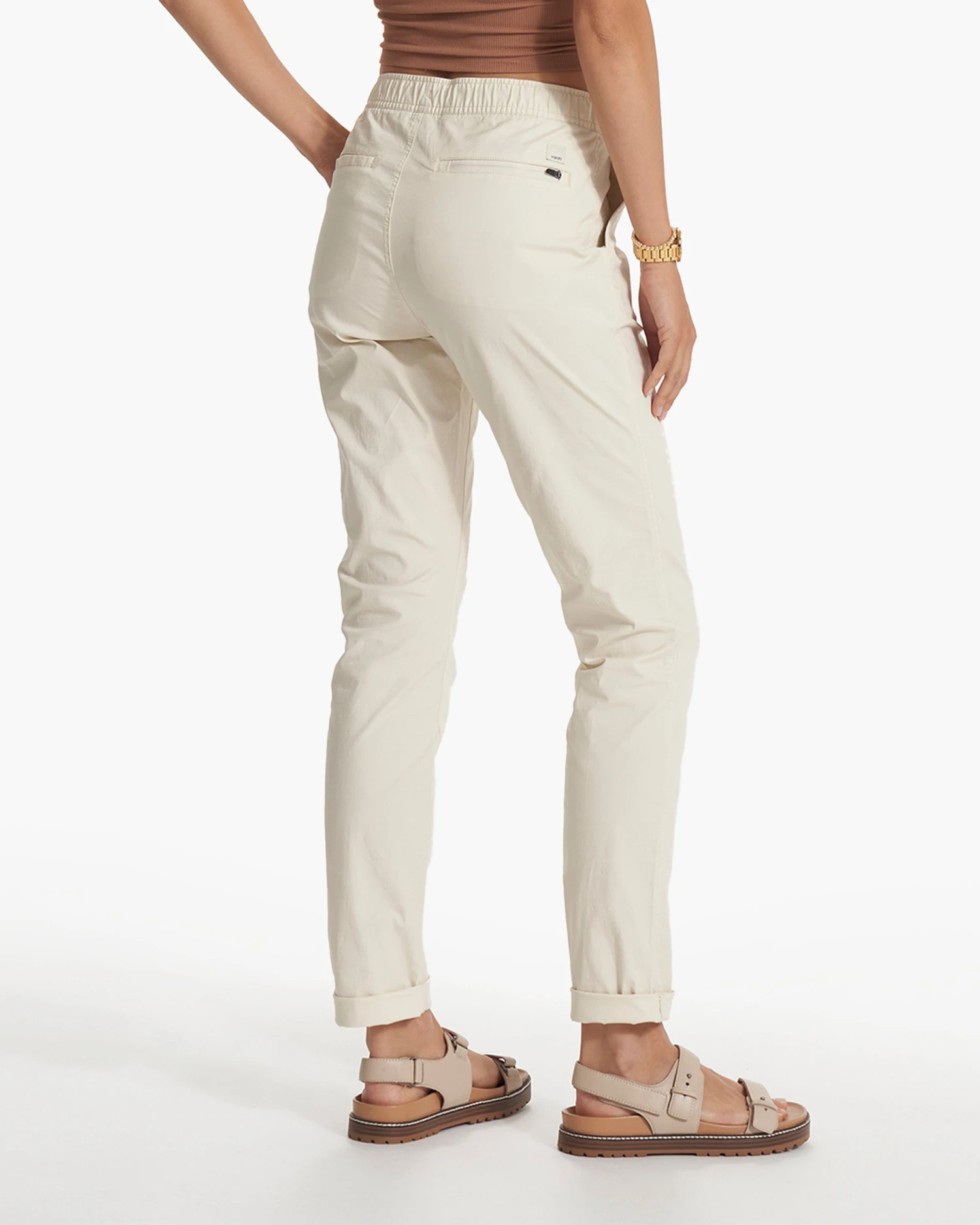 Womens Ripstop Pant-Long | Natural 5 Womens Ripstop Pant-Long | Natural - Image 3