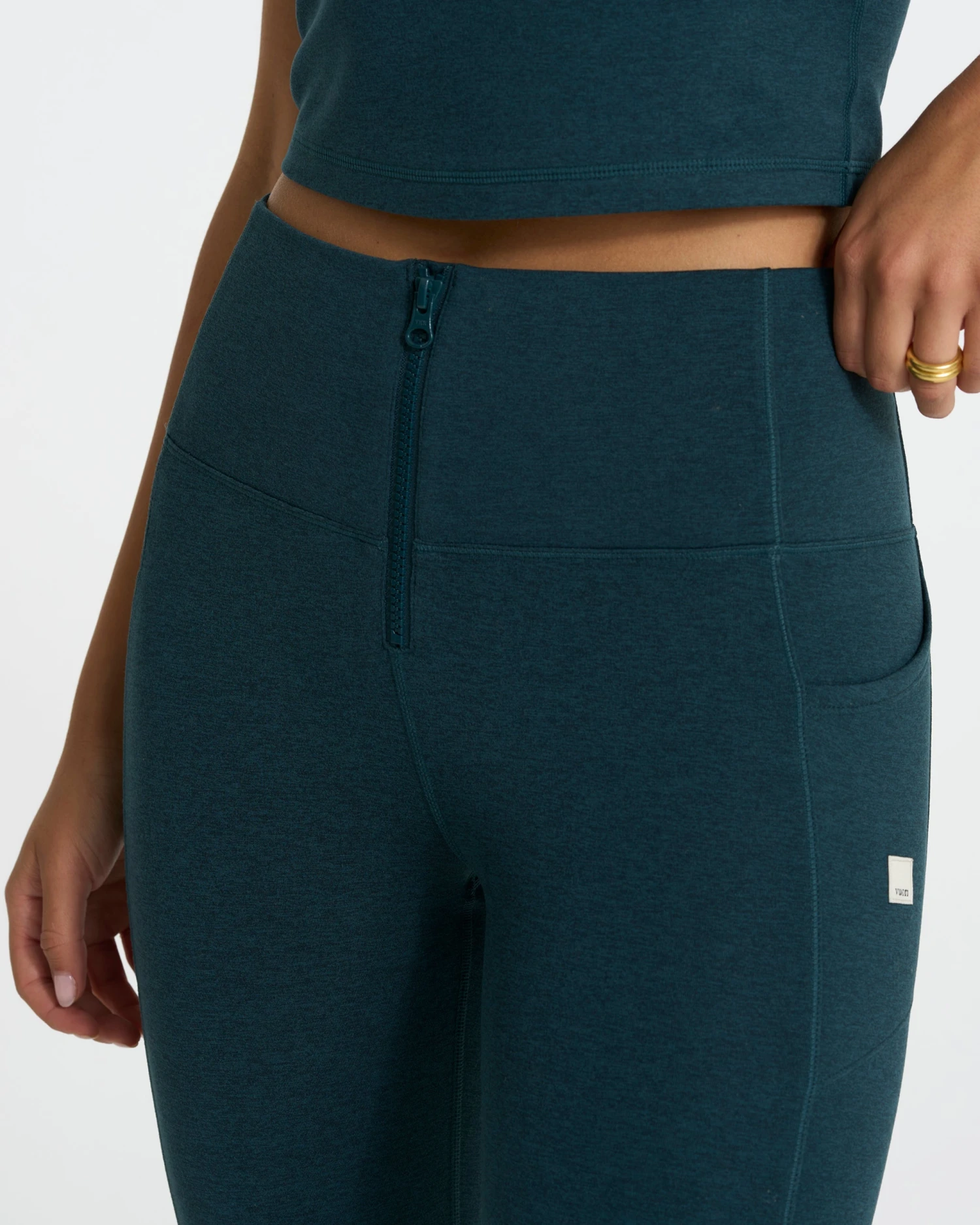 Granite Heathered Legging | Beryl Heather 6 Granite Heathered Legging | Beryl Heather - Image 4