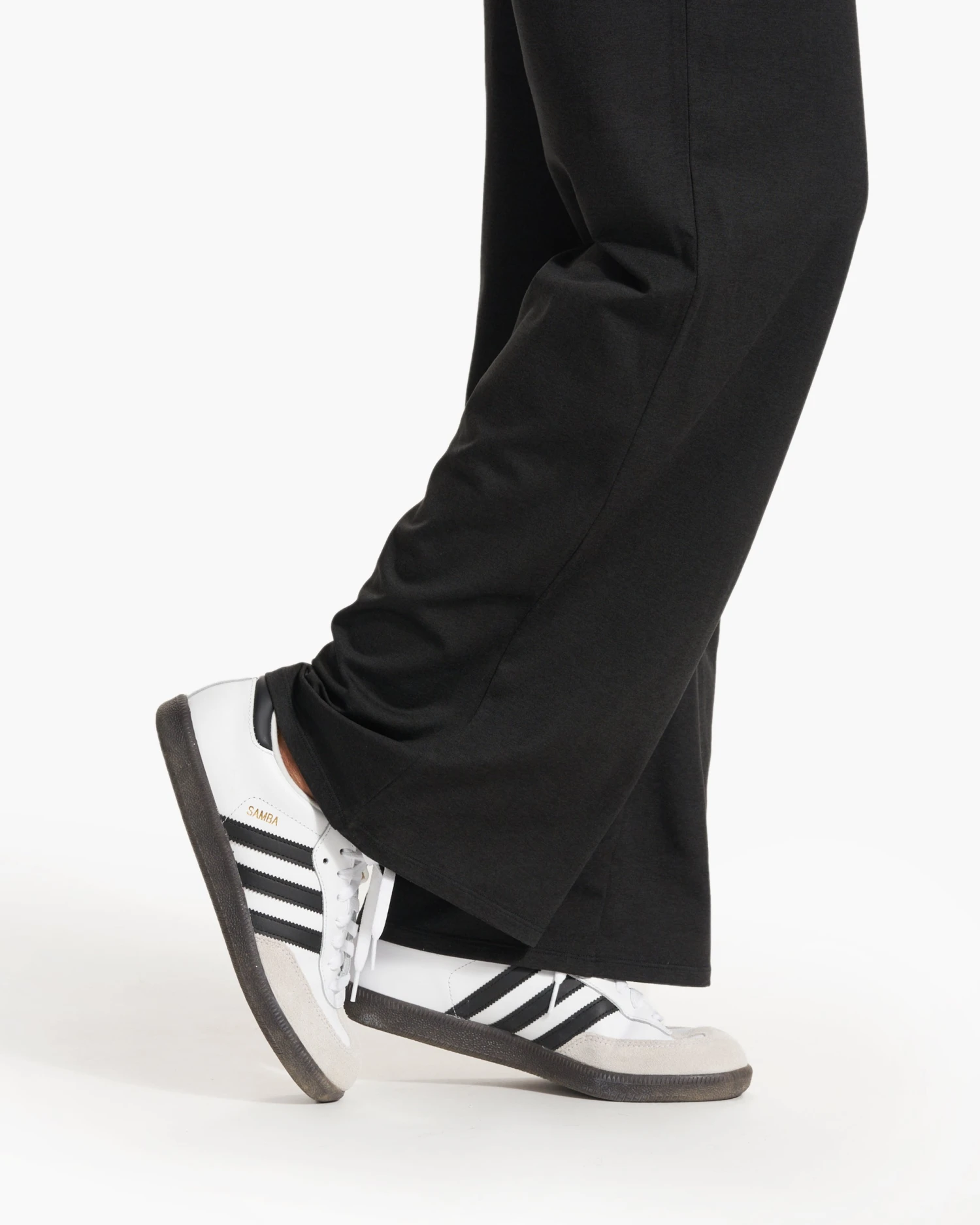 Halo Essential Wideleg - Long | Black Heather 8 Halo Essential Wideleg - Long | Black Heather - Image 6