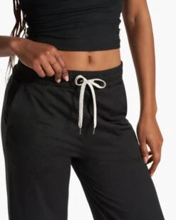 Halo Essential Wideleg - Long | Black Heather 10 Halo Essential Wideleg - Long | Black Heather -TrendSphere VW4023 LHBK FA23 W ECOMM PANTS DETAIL 7