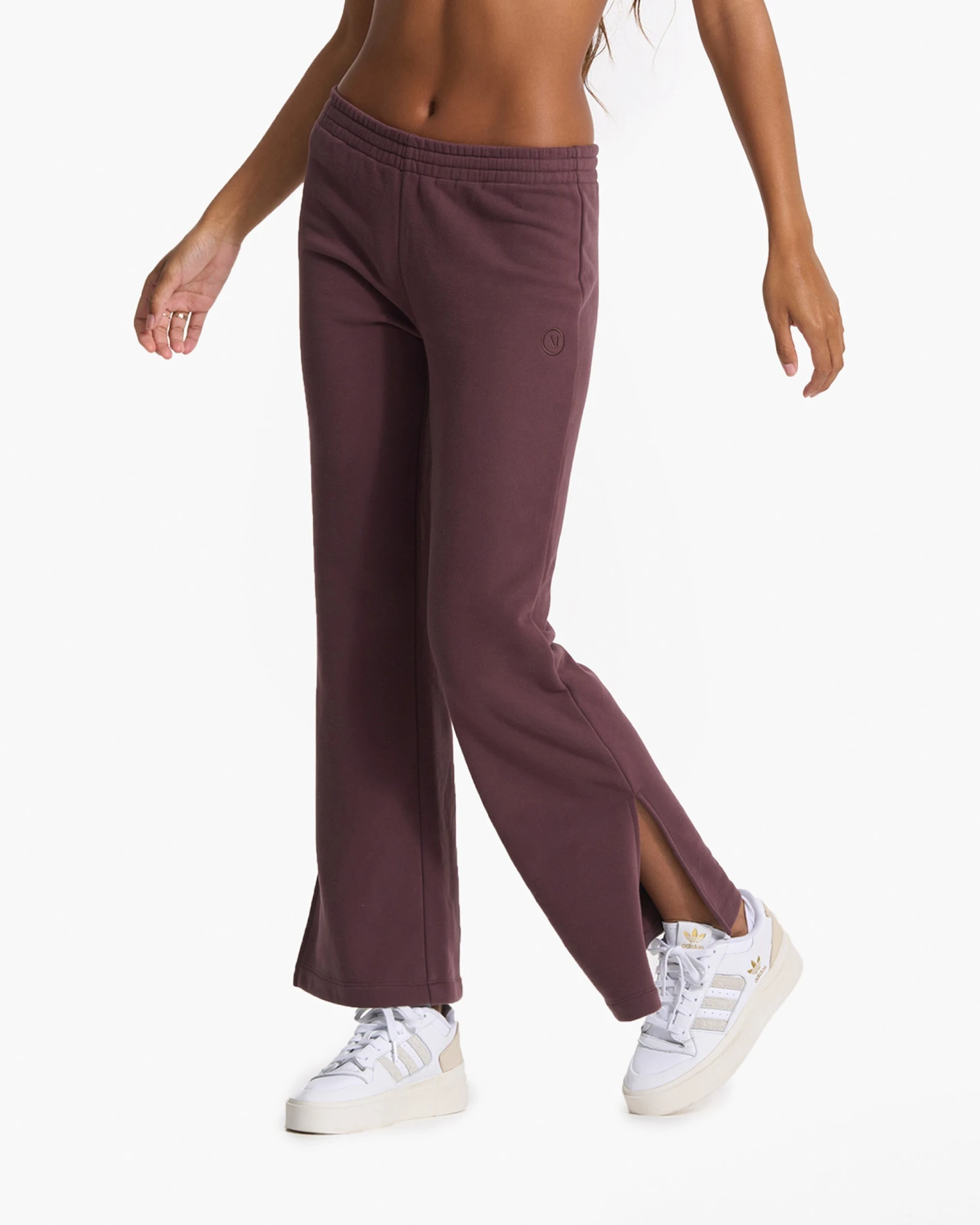 Sedona Wideleg Sweatpant | Chestnut 4 Sedona Wideleg Sweatpant | Chestnut - Image 2