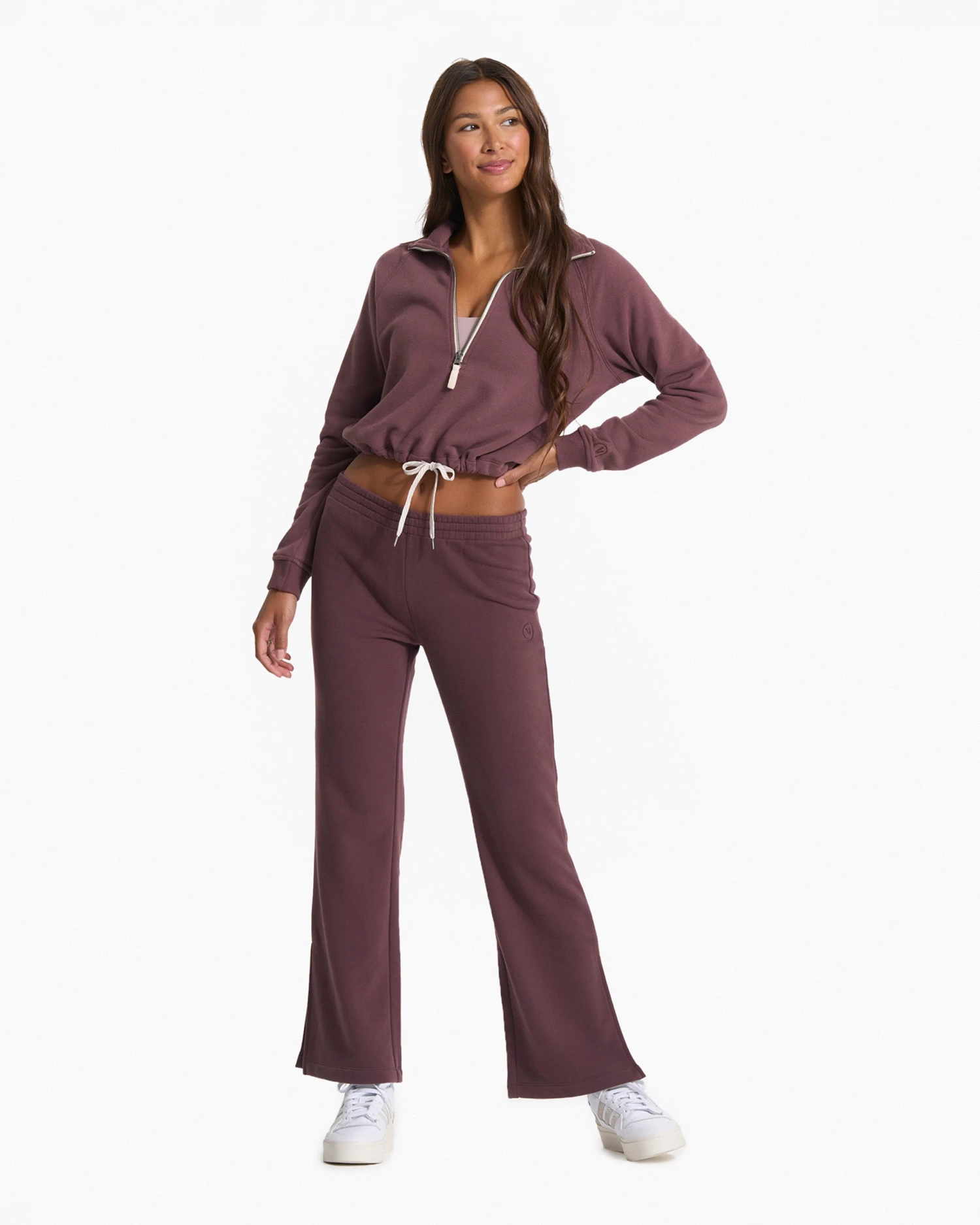 Sedona Wideleg Sweatpant | Chestnut 7 Sedona Wideleg Sweatpant | Chestnut - Image 5