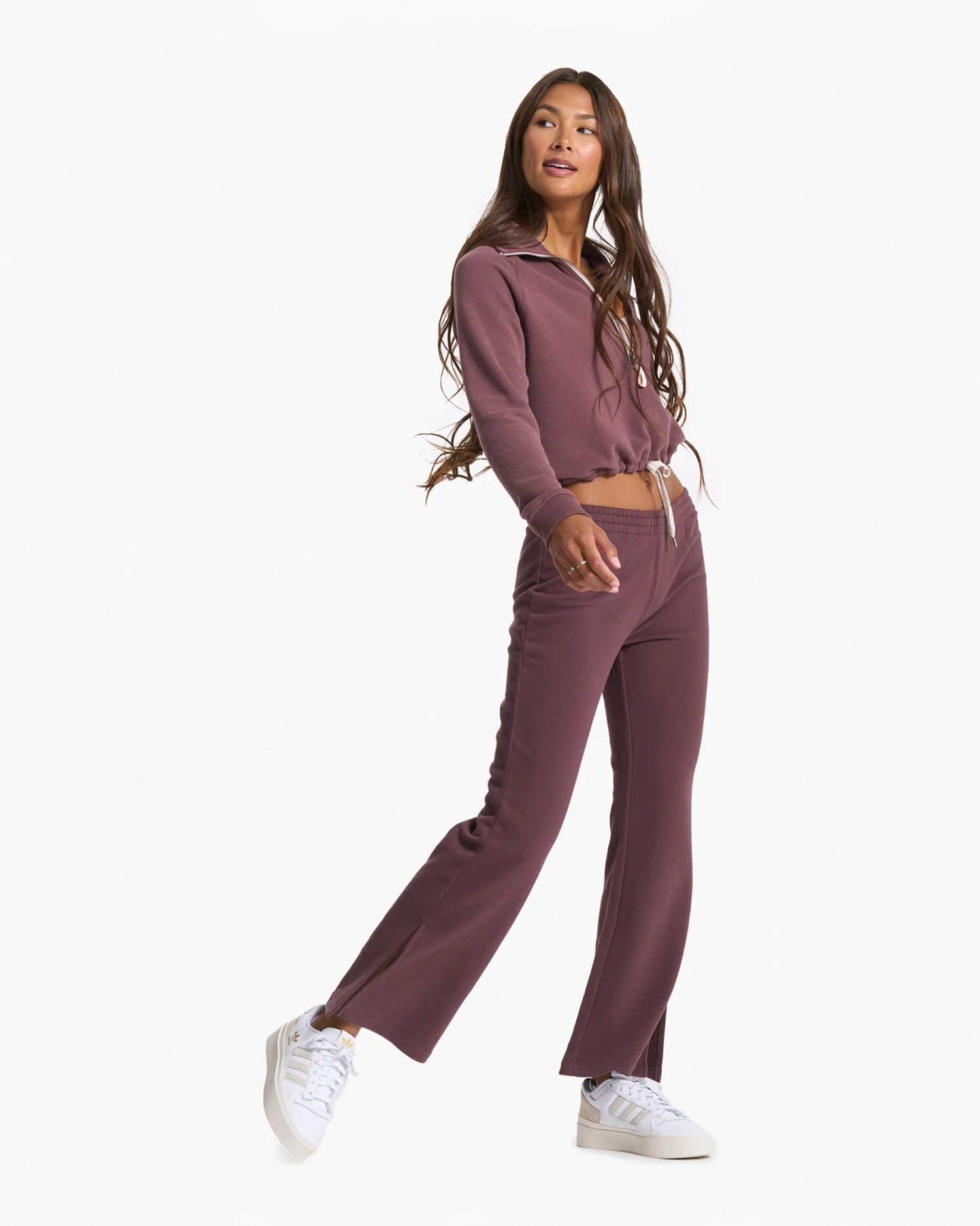 Sedona Wideleg Sweatpant | Chestnut 8 Sedona Wideleg Sweatpant | Chestnut - Image 6