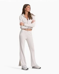 Sedona Wideleg Sweatpant | Salt -TrendSphere VW4044SAL FA22 W ECOMM FULL 7878 FULL