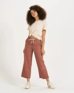 Womens Ripstop Wideleg | Copper -TrendSphere VW416COP 4