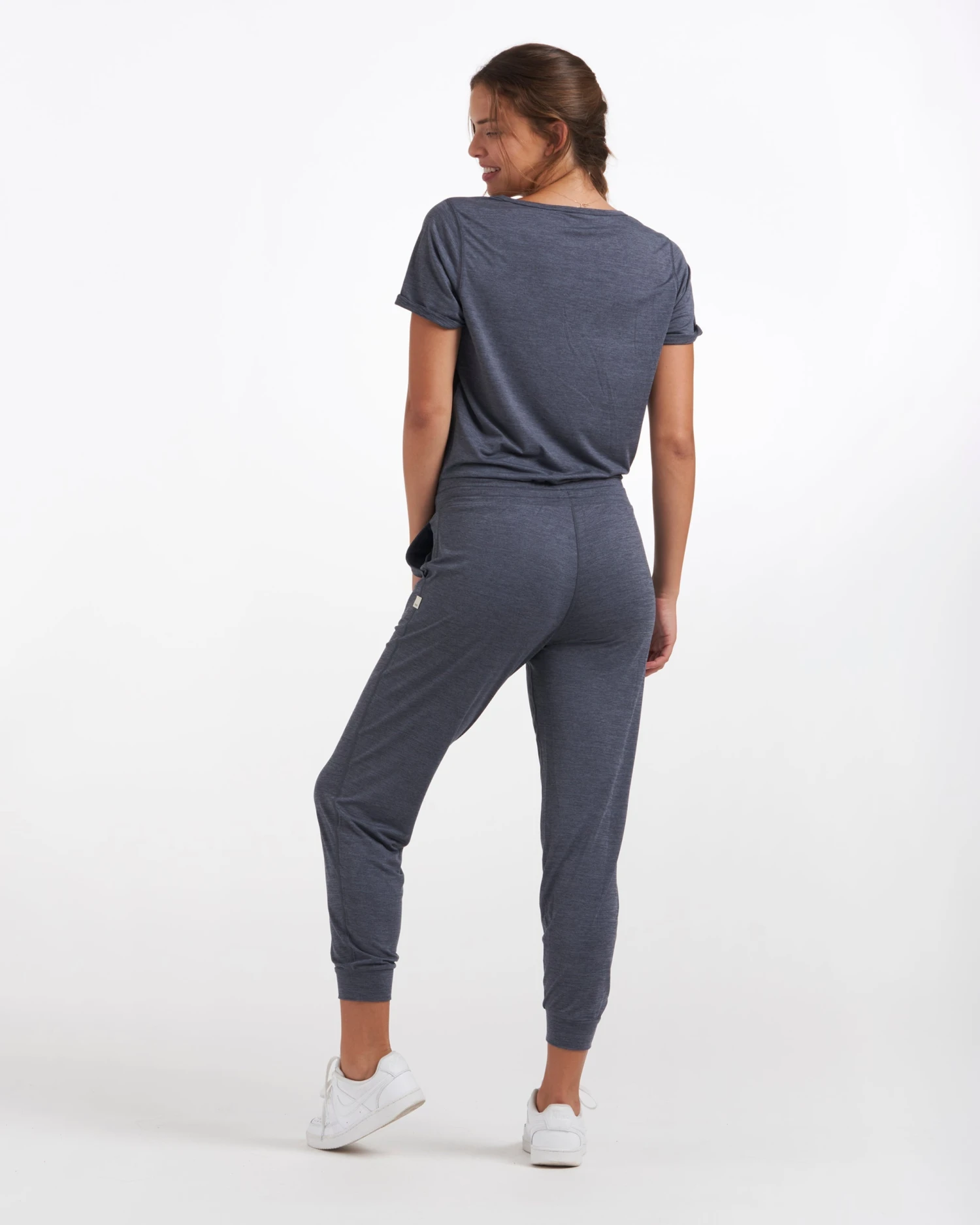 All Day Jumpsuit | Azure Heather 3 All Day Jumpsuit | Azure Heather