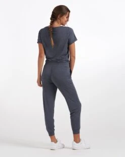 All Day Jumpsuit | Azure Heather 8 All Day Jumpsuit | Azure Heather -TrendSphere VW424HAZ 1975