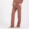 Halo Wide Leg Flare Pant | Terracotta Heather -TrendSphere VW425HTE 2