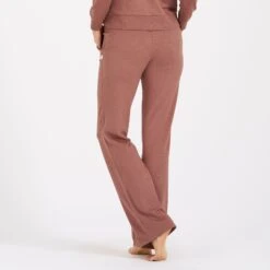 Halo Wide Leg Flare Pant | Terracotta Heather 8 Halo Wide Leg Flare Pant | Terracotta Heather -TrendSphere VW425HTE 3