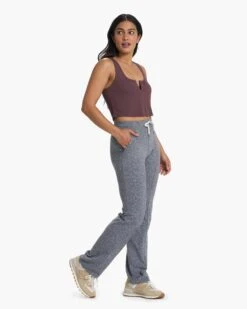 Halo Wide Leg Flare Pant | Heather Grey -TrendSphere VW425HTG SP21 W ECOMM FULL 3887