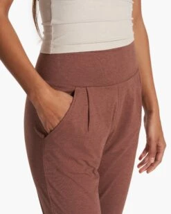 Lux At Ease Pant | Hazelnut Heather 10 Lux At Ease Pant | Hazelnut Heather -TrendSphere VW427HHZ FA23 W ECOMM PANTS DETAIL 6