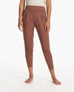 Lux At Ease Pant | Hazelnut Heather