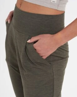 Lux At Ease Pant | Oregano Heather -TrendSphere VW427HOR 6146
