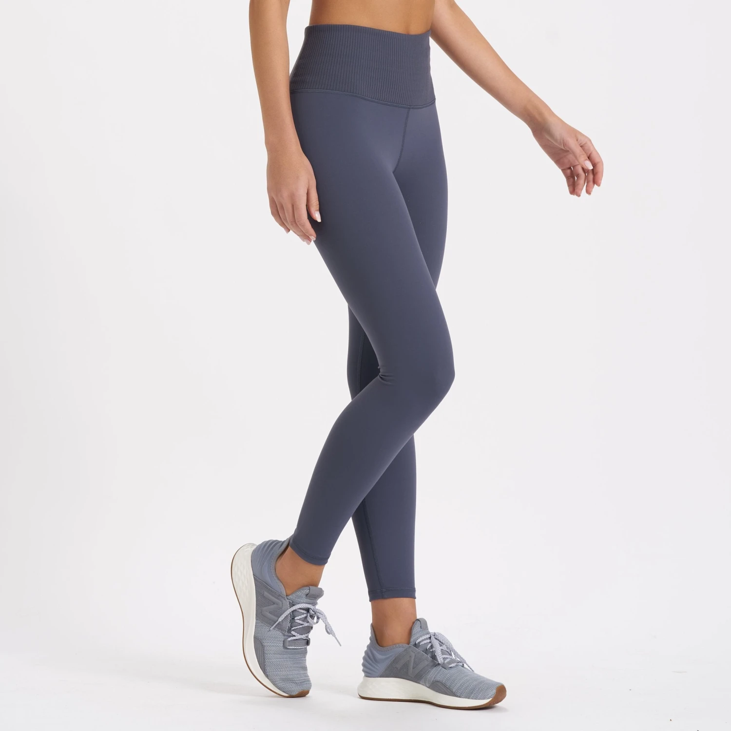 Rib Studio Legging | Azure 4 Rib Studio Legging | Azure - Image 2