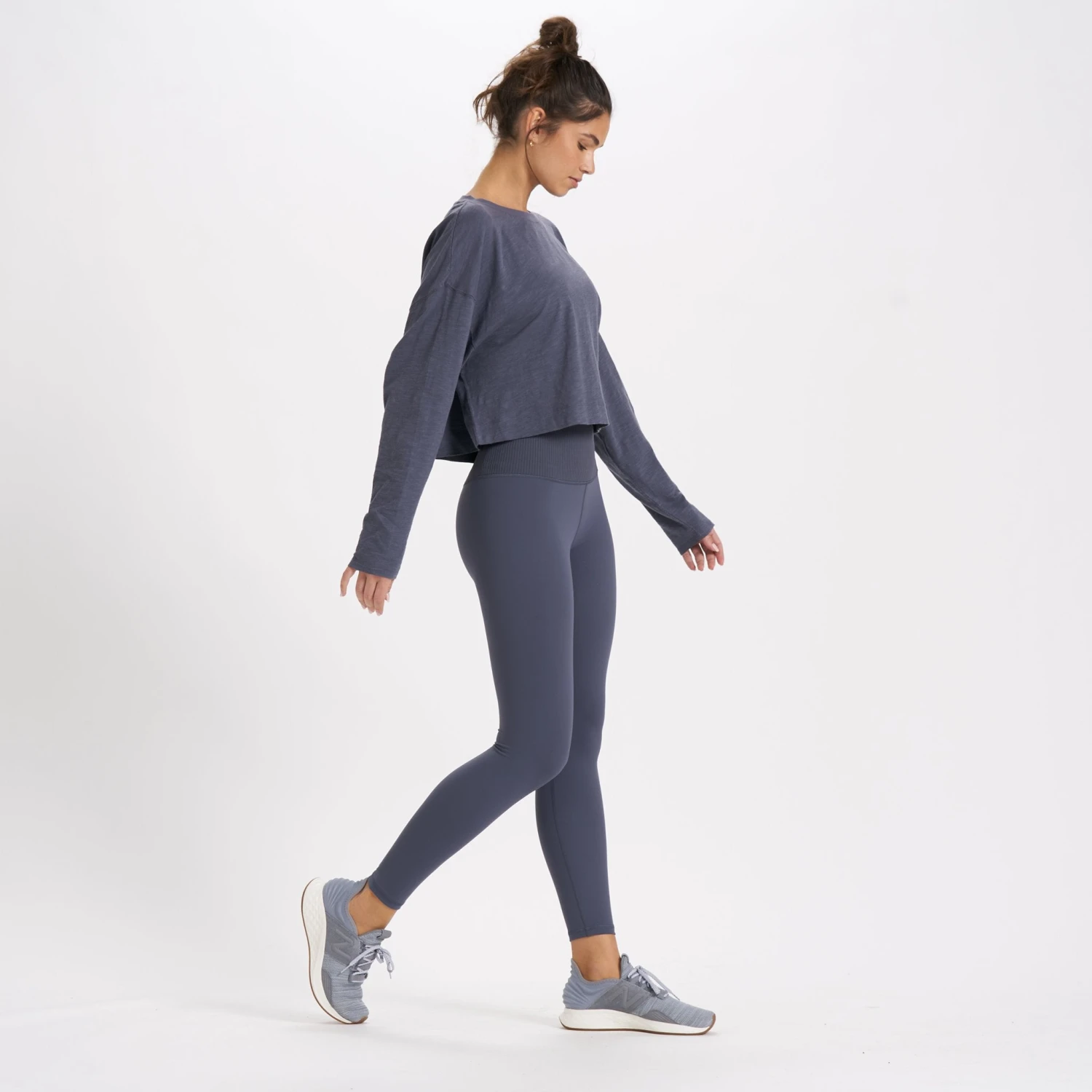 Rib Studio Legging | Azure 7 Rib Studio Legging | Azure - Image 5