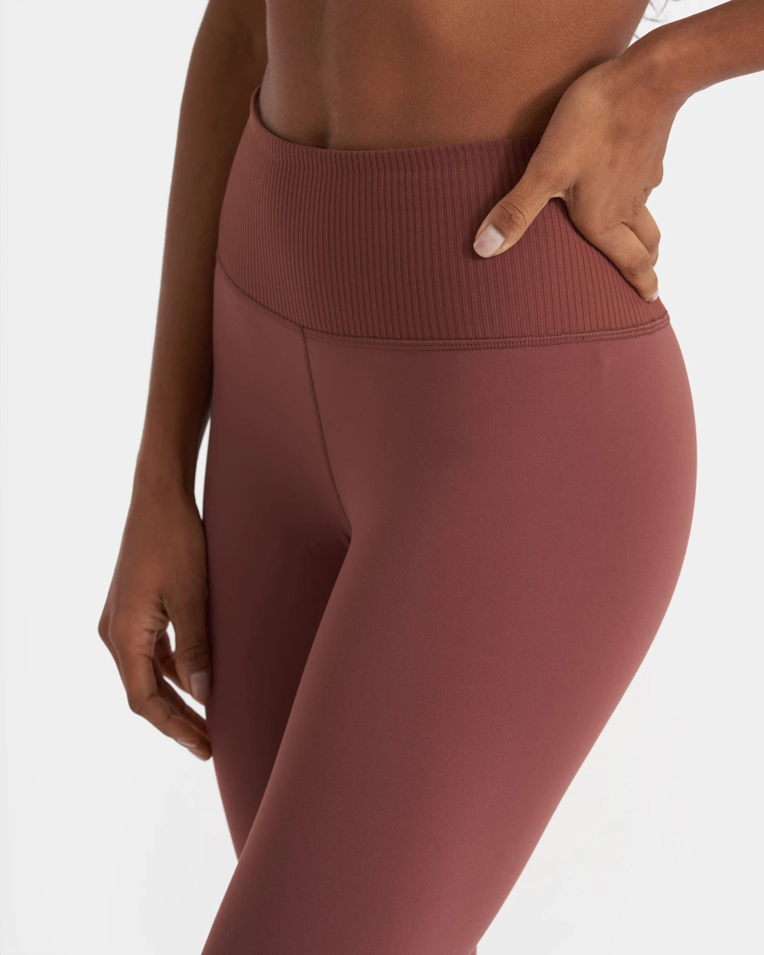 Rib Studio Legging | Cedar 6 Rib Studio Legging | Cedar - Image 4