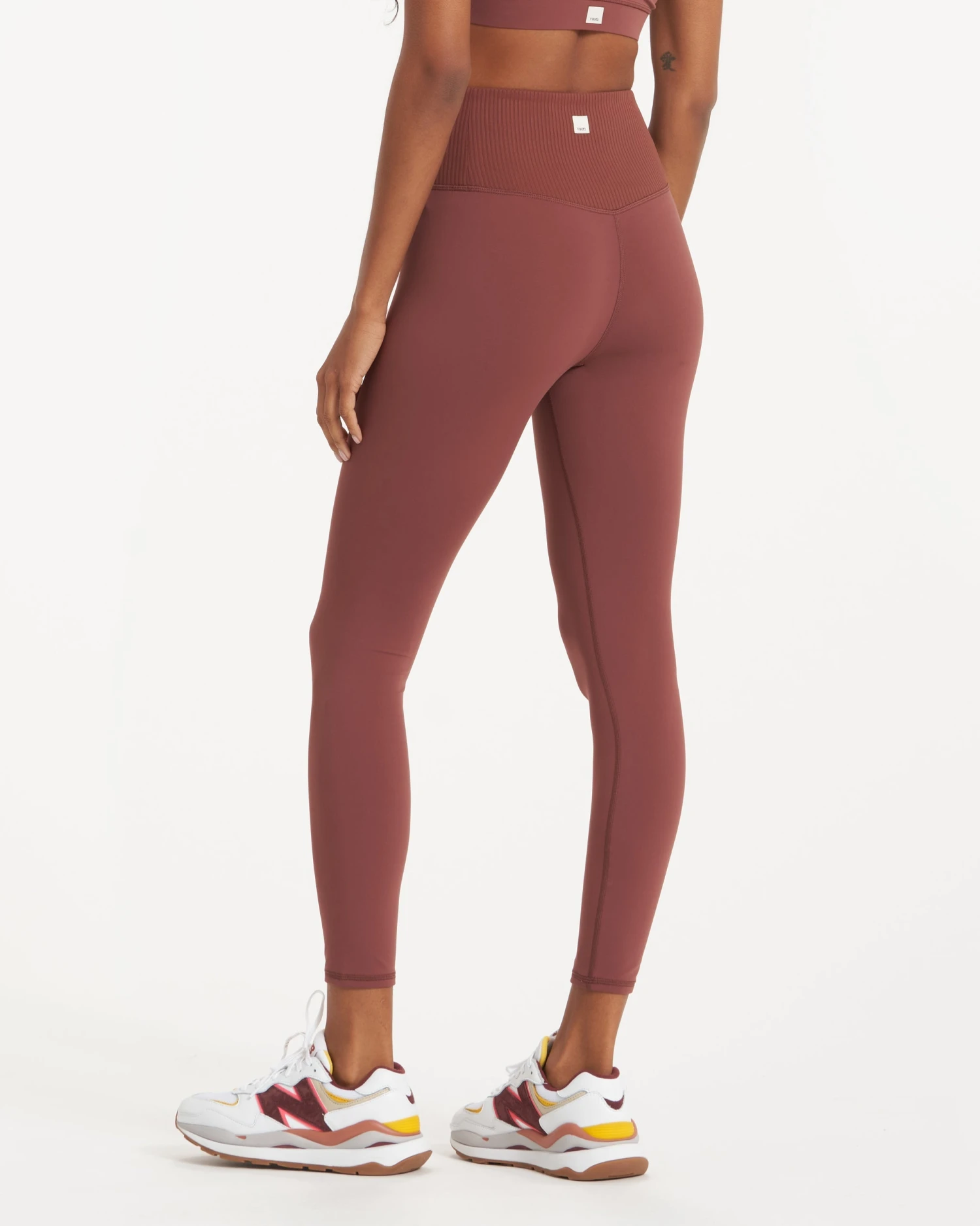 Rib Studio Legging | Cedar 5 Rib Studio Legging | Cedar - Image 3